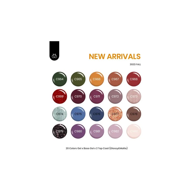Kit De Esmaltes En Gel Otoño E Invierno Tendencia 2023