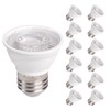 PAR16 LED Bulb Dimmable, 6W Short Neck Spotlight Bulb, 550Lumen,