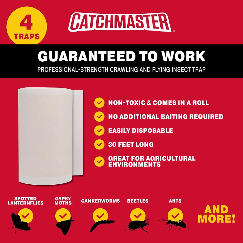 Catchmaster Tree Shield Lantern Fly & Ant Traps Insect Barrier,