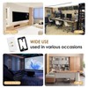 2 Pack 1.0 Speaker Wall Plates with Low Voltage Mounting