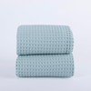 Püskül Waffle Weave Bath Towels, Organic 100% Turkish Cotton, 32X63