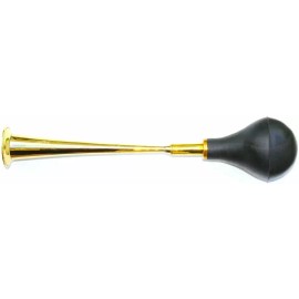 LARGE 17" Vintage Antique Brass Taxi BULB Horn Trumpet Car Clown Bulb VERY LOUD