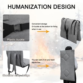 JLDTOP Stadium Seats, Meditation Cushion, Padded Floor Chair with Back Support, Adjustable Multiangle Floor Cushions, Japanese Floor Chair for Outdoor Indoor Reading Gaming & Working(Grey)