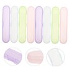 TOVINANNA 20pcs Plastic Tweezer Case with Separate Compartments for Eyelash