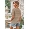 ECOWISH Summer Crochet Cardigans for Women: 2025 Lightweight Short Sleeve