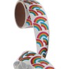 Bulk Roll Prismatic Stickers, Mini Rainbows - 100 Repeats