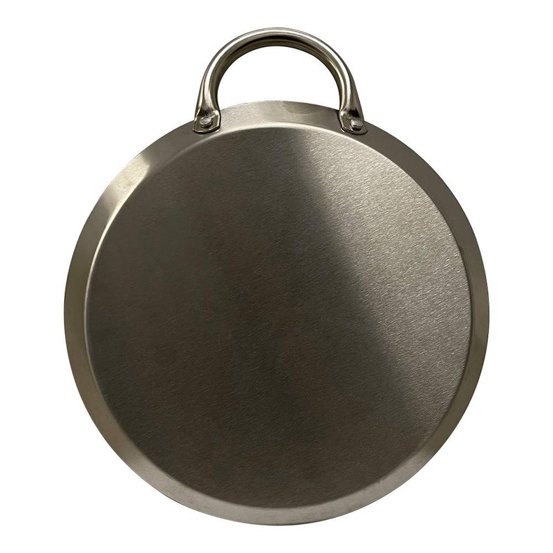 Prolinemax 8'' Stainless Steel Round Serving Tray Tortilla Warmer