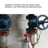 Cable Lock Kit Adjustable Insulation Universal for Valve Red Energy