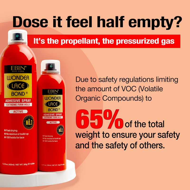 EBIN NEW YORK Wonder Lace Bond Adhesive Spray - Extreme