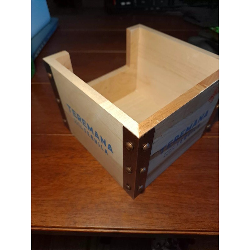 Teremana New Teremana Tequila Bar Caddy Napkin Holder Wood
