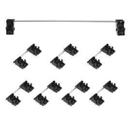 Micro Traders 7Pcs 2U Stabilizers & 1Pcs 6.25U Stabilizer Replacement Mechanical Keyboard Stabilizers Plate Mount Stabilizers Keyboard Accessories