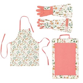 Potty Feet Laura Ashley Garden Gauntlets, Apron & Kneeler Gift Set