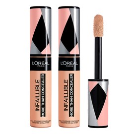 2 x L'Oréal Paris Infaillible More Thank Conclear Long Lasting 24 Hour Waterproof Face Corrector 326 Vanilla - 2 Correction Rollers