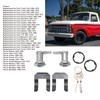 2 Set Door Lock Cylinder 5070001 Anti Theft with Keys