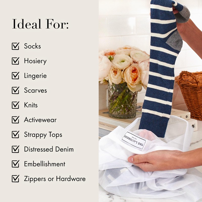The Laundress Mesh Bag Bundle, Mesh Laundry Bags, One Large