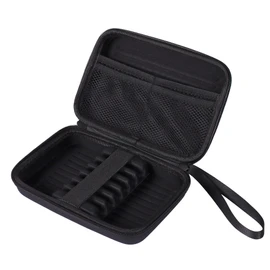 CyeeLife PU Dart Carrying Case for 6pcs Steel and Soft Darts Set,Black
