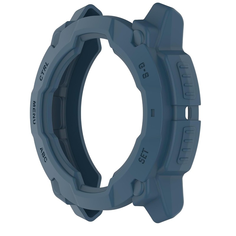 Case for Garmin Instinct 3 45mm，[Without Screen Protector]Protector Protective Case