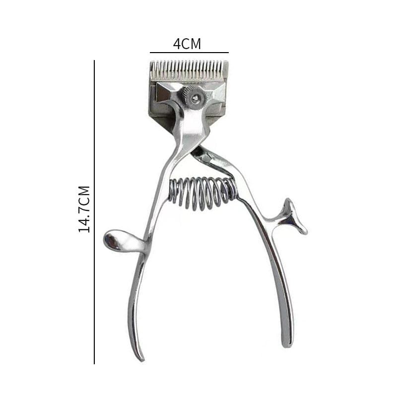 Hair Clipper, Hair Pusher, Traditional Manual Hair Clipper, Silent Design,