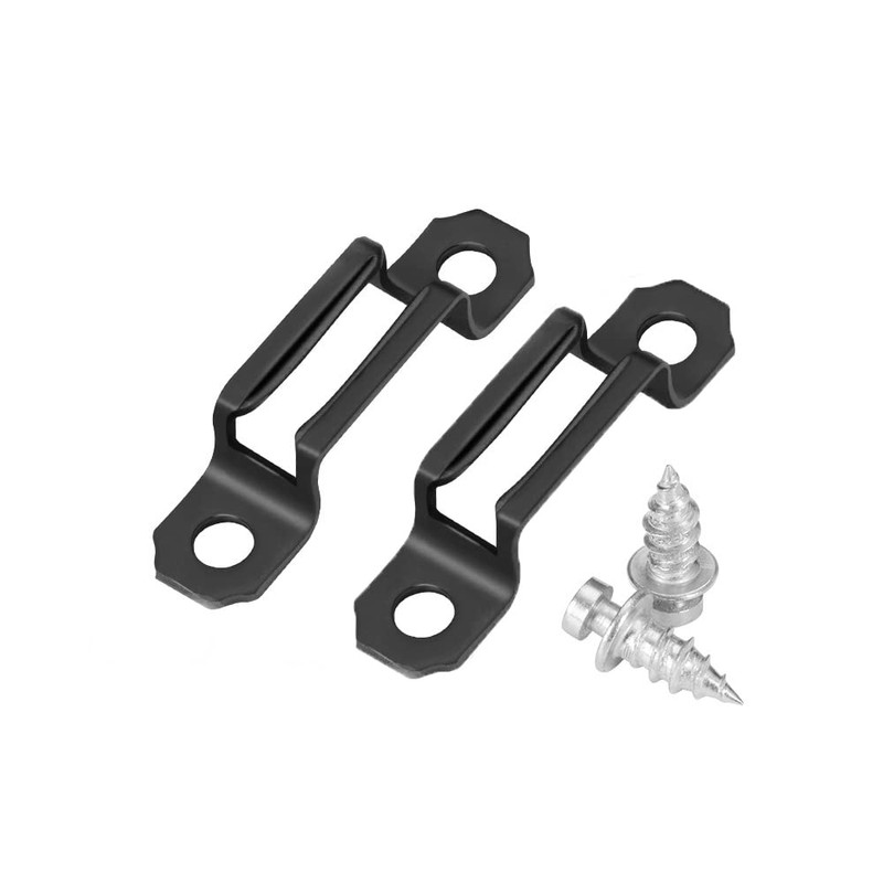 UtySty 20 Pack Furniture Panel Connector Bracket Invisible Slide-on Screw