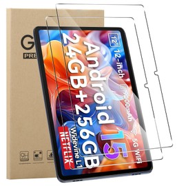 MEMELOKA [2 Stück] Schutzfolie für Blackview Mega 2 12 Zoll, Ultraklar Anti-Kratzen&Blasenfrei 9H Gehärtetes Glas Displayschutz für Blackview Mega 2