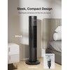 Pelonis 30-Inch Oscillating Tower Fan for Bedroom – 3 Speed,