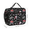 Droerfes Hockey Insulated Lunch Box Reusable Lunch Bag Women Men