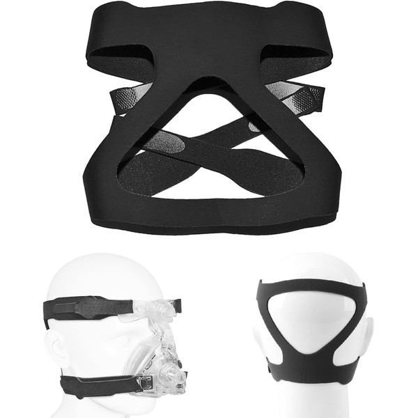 Babyfond Thicken CPAP Headgear Replacement Strap, Universal Elastic Headgear Straps