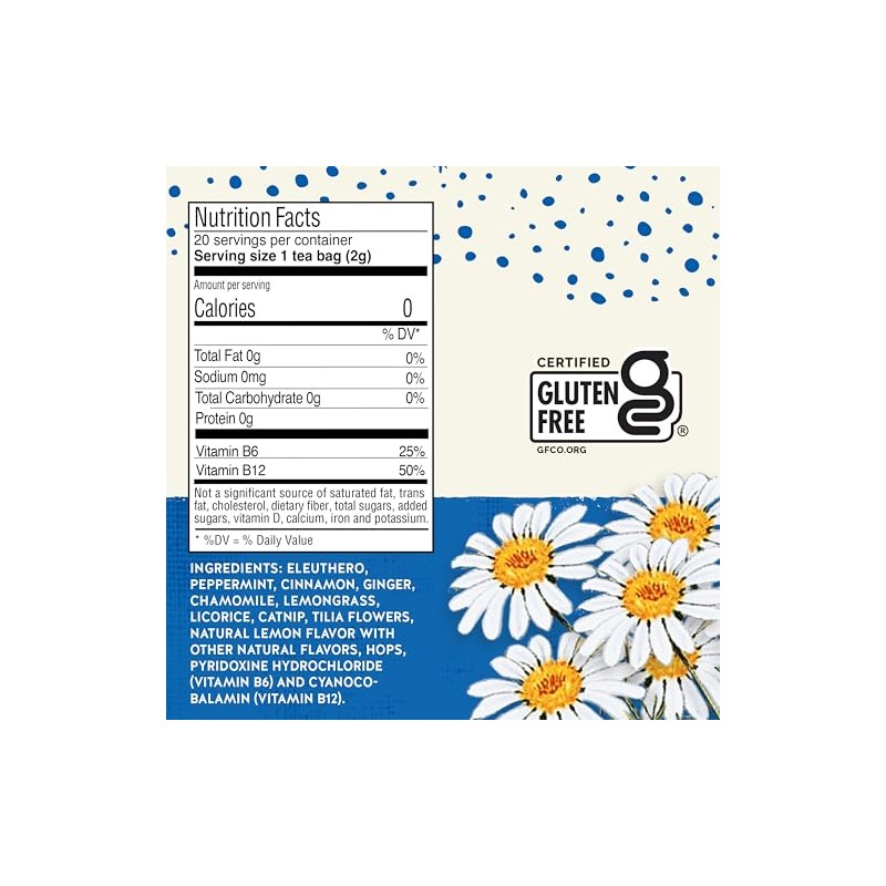 Celestial Seasonings - Té de hierbas para domador de tensión,