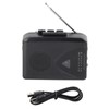 Portable Cassette Player,Classic Multifunction Supports AM FM Radio Stereo Compact