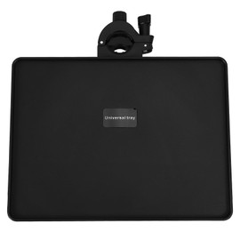 Vaguelly Microphone Stand Clamp on Rack Tray Holder Adjustable Table Mic Stand Tray Clamp On Utility Shelf Live Broadcast Microphone Mic Rack Stand for Live Streaming Karaoke Recording