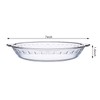 Glass Pie Plate 7" Pie Pans Pie Baking Dishes with