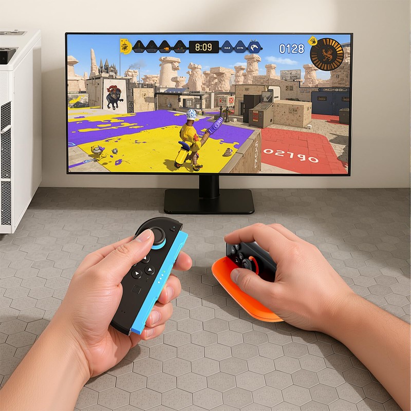 2 Pack Ergonomic FPS Mouse Grip for Nitendo Switch 2