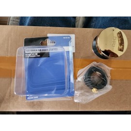 Everbilt Gold Tub Drain Toe Touch Kit