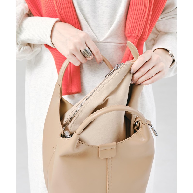 Oriental Traffic BA-218 Women's Handbag, Shoulder Bag, 2-Way Bag, Pockets,