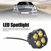 40W Motorcycle Headlight LED Spotlight Yellow Light Waterproof for Off