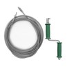Asaiy Drain Unblocker Tool with Handle, Flexible Plumbing Snake, Professional