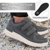 FitVille Men's Easytop Duo Strap Shoes V3 Extra Wide Trainers