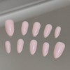 Baby Pink Press On Nails - Petite Oval Short Style