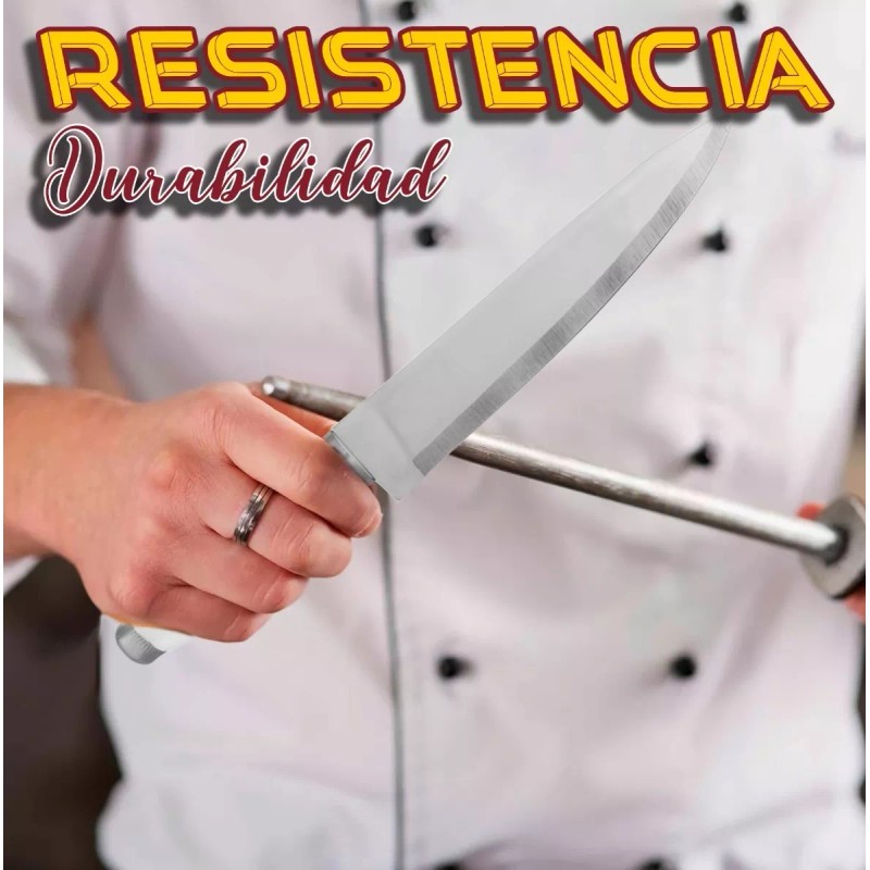 J.H. Company Cuchillo Chef 8 Pulgadas Acero Inoxidable Cocina Hogar