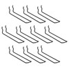 sourcing map 10Pcs Pegboard Hooks, 6 Inch Stainless Steel Peg
