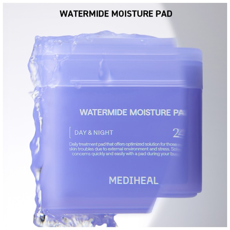 MEDIHEAL Square Toner Pads 200ea, Type:Vitamide Brightening Pad