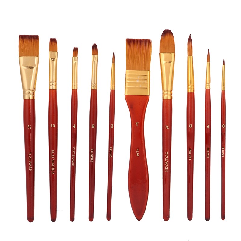 10Pcs/Set Watch Oil Cleaning Brush Small Parts Watch Repair Maintenance