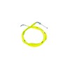 NIBBI High Performance Motorcycle Throttle Cable Adjustable GY6 Scooter Throttle Cable Flat Slide Carburetor Throttle Cable Red 185CM Fit Yamaha TaoTao Kymco SYM GY6 Scooter 125 150 Moped (yellow)
