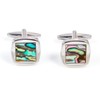 MRCUFF Abalone 4 Pairs Cufflinks in a Presentation Gift Box