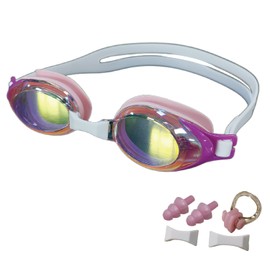 Swim Goggles, Sea sports goggles，Swimming Goggles No Leaking Full Protection Adult Men Women Youth (Pink)