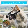 OKKIC Basket Muzzle Allows Panting Drinking - Anti Biting Chewing,