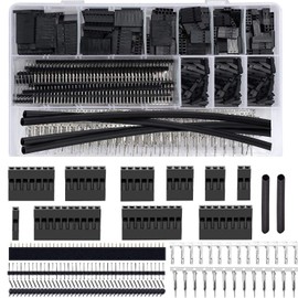 beihuazi® Dupont Connector 2.54 mm Dupont Connector Male Female Dupont Cable Connector Dupont Female Connector Housing Female Jumper Connector Pack of 835