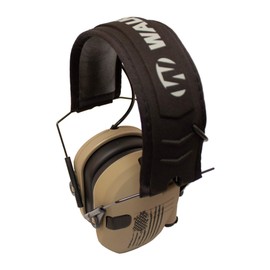 Walker's&#039;s Razor Slim Electronic Shooting Hearing Protection Muff (American Flag Distressed, Tan)