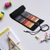 tophomer 72 Pocket Roll Up Pencil Case for Artist School