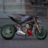 Quattroerre 10290 Wheel Stripes, Neon Green, 7 mm x 6